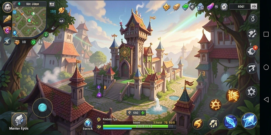 Gameplay seru Tower Defense dengan strategi mendalam.