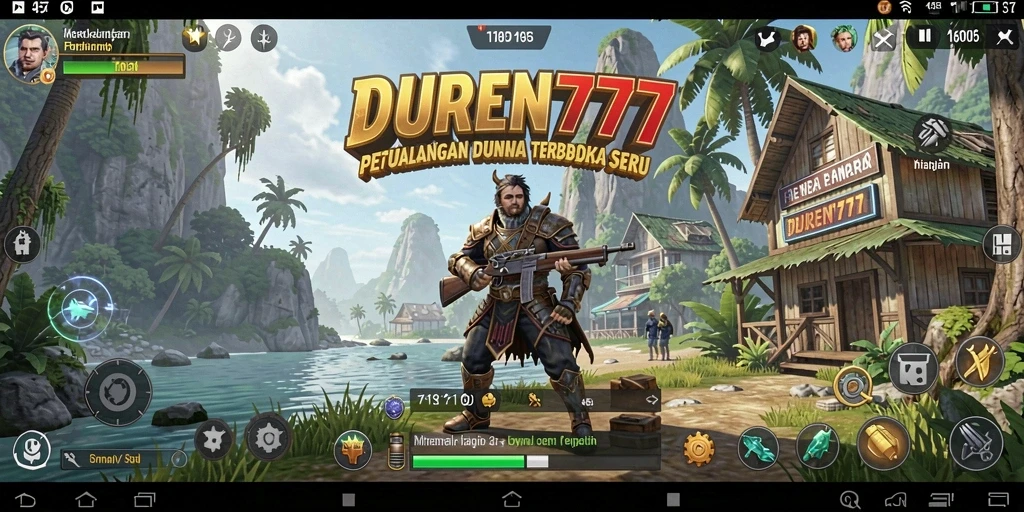 Gameplay seru DUREN777 dalam dunia terbuka yang mengagumkan.