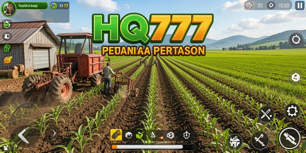 Tampilan gameplay HQ777 yang menyenangkan dan penuh warna.