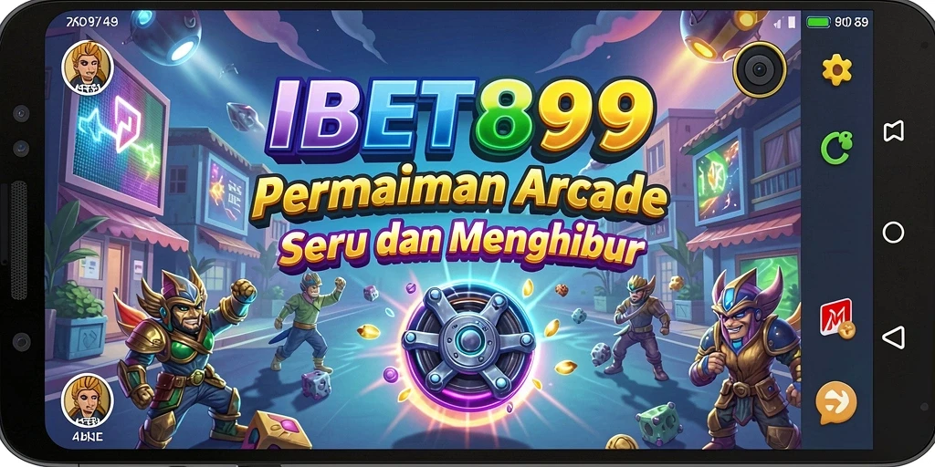 Tampilan gameplay IBET899 yang penuh warna dan seru.