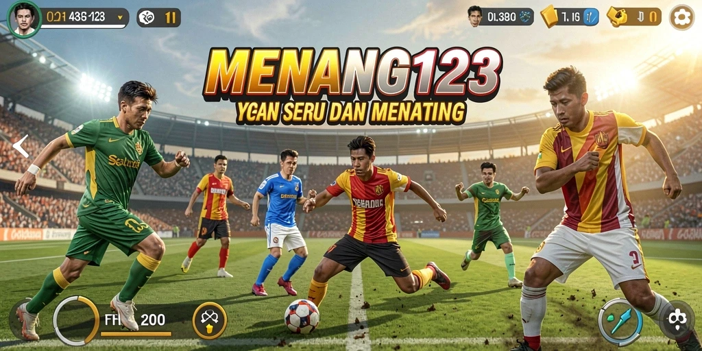 Screenshot MENANG123 menunjukkan aksi seru dalam pertandingan olahraga.