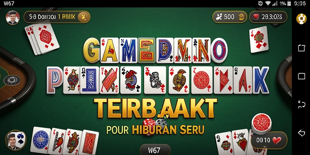 Gameplay menarik dari W67 yang menyajikan Domino seru.